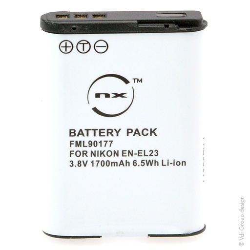 [ENIFML90177] Blister(s) x 1 Batterie appareil photo - caméra 3.8V 1700mAh