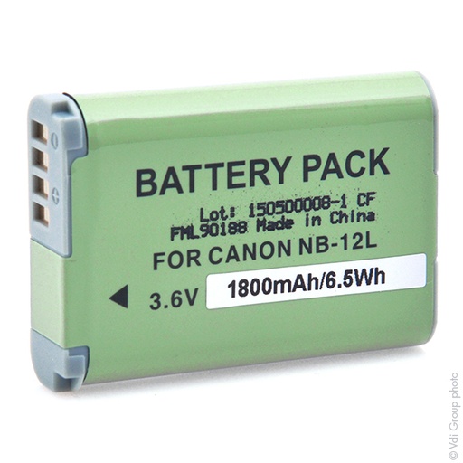 [ENIFML90188] Blister(s) x 1 Batterie appareil photo - caméra 3.6V 1900mAh