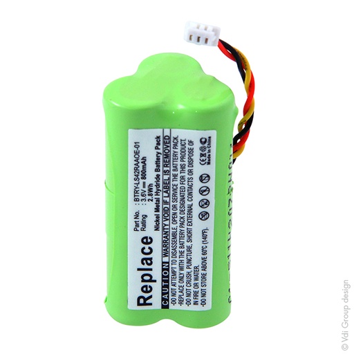 [ENIAMH0628] Batterie(s) Batterie lecteur codes barres 3.6V 800mAh