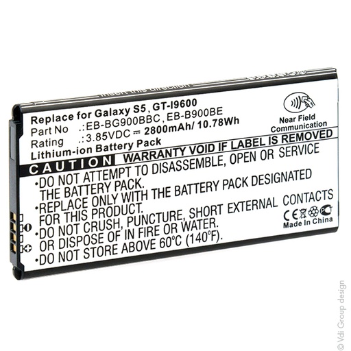 [ENIGML90505] Blister(s) x 1 Batterie téléphone portable pour Samsung 3.85V 2800mAh