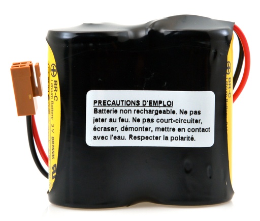 [ENIMGL0011] Pile(s) Batterie automate 2x C BR 2S1P ST1 6V 5Ah JAE