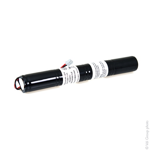 [ENIMGH00769] Pack(s) Batterie eclairage secours 4x SC HT 4S1P ST4 4.8V 2.5Ah JST