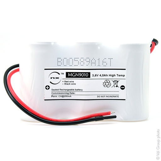 [ENIMGN9010] Unité(s) Batterie eclairage secours 3xD ST1 Fils 3.6V 4Ah