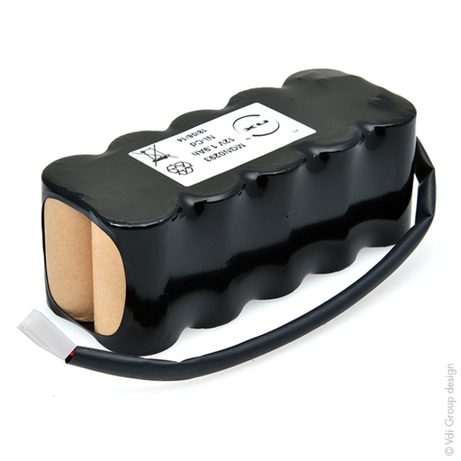 [ENIMGN0293] Pack(s) Batterie médicale FRESENIUS/ARCOMED 12V 1.9Ah MOLEX