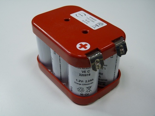 [ENIMFN0031] Batterie(s) Batterie Nicd ST2/FL/ 7.2V 2.3Ah T2