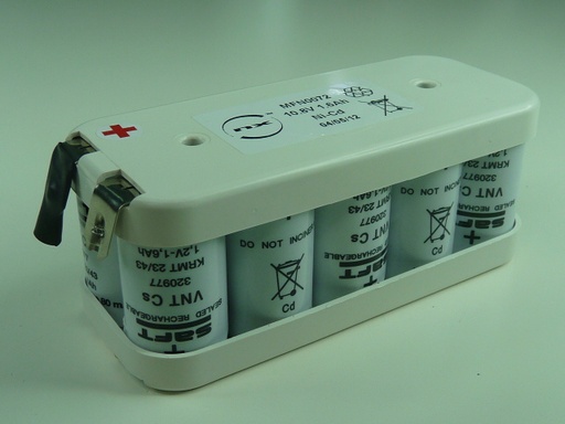 [ENIMFN0072] Pack(s) Batterie Nicd 9VTCS1600 SC 10.8V 1.6Ah T2