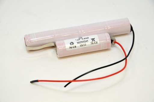 [ENIMGN0245] Batterie(s) Batterie Nicd 6x 2/3A NX 6S1P 7.2V 650mAh F120