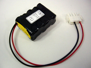 [ENIMGN0497] Pack(s) Batterie portes automatiques 10x AA NX 10S1P ST2 12V 1000mAh Molex