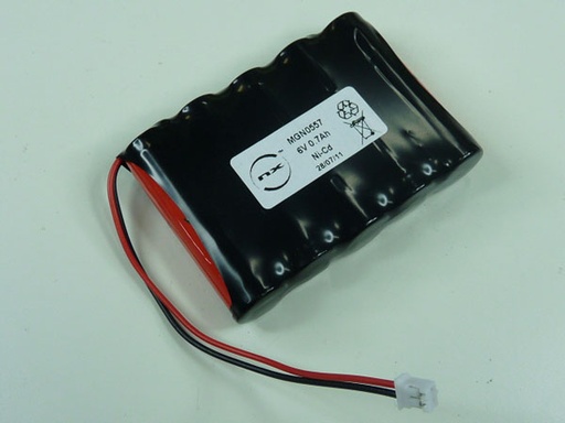 [ENIMGN0557] Pack(s) Batterie Nicd 5x AA VRE 5S1P ST1 6V 700mAh PHR2