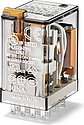 [FID553482300054] Relais industriel 4RT 7A 230V AC, bouton test + indicateur mécanique + LED