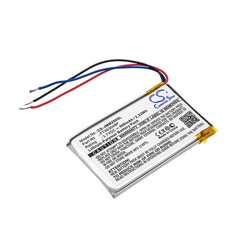 [ENIAML0331] Batterie(s) Batterie enceinte bluetooth pour JBL Micro 2 3.7V 600mAh