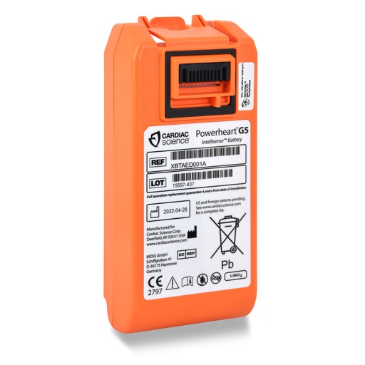 [ENIAML0789] Batterie(s) Batterie médicale rechargeable Cardiac science Powerheart G5 12V 7.5