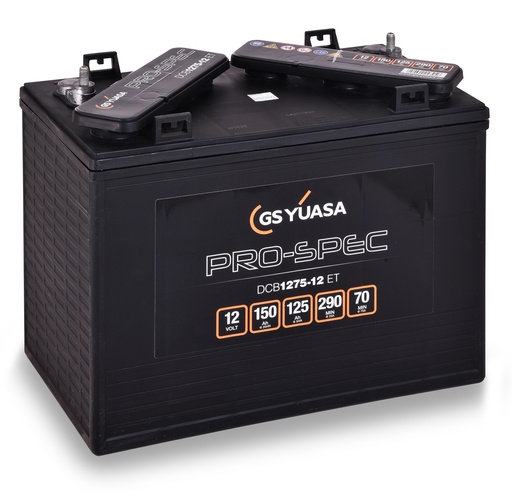 [ENIAMP92155] Batterie(s) Batterie traction YUASA PRO-SPEC DCB1275-12 12V 150Ah M8-V