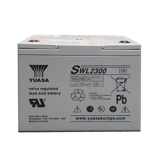 [ENIAMP92171] Batterie(s) Batterie onduleur (UPS) YUASA SWL2300T 12V 80Ah M6-F