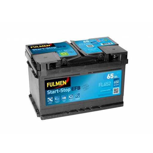 [ENIBPA70134] Batterie(s) Batterie voiture FULMEN Start-Stop EFB FL652 12V 65Ah 650A