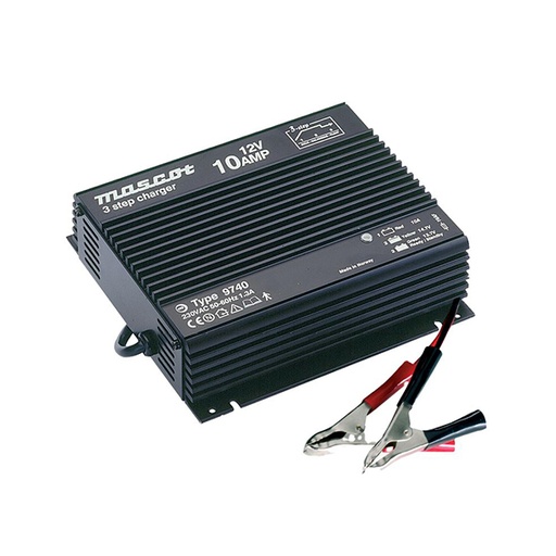 [ENICEP51132] Unité(s) Chargeur plomb 24V/2.5A 230V Mascot 9740 - pinces crocodiles (Intellige
