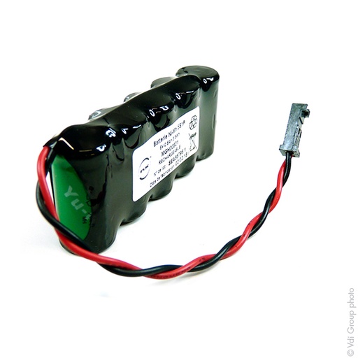 [ENIMGH00821] Unité(s) Batterie Nimh 5x  2/3AA  ST1  5S1P 6V 600mAh CON