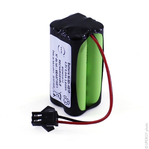 [ENIMGH00910] Batterie(s) Batterie Nimh 4x AAA 4S1P ST2 4.8V 0.8Ah JST