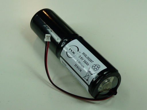 [ENIMGL00297] Pack(s) Batterie lithium 2x D LS ST4 1S2P 3.6V 34Ah PHR2