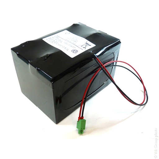 [ENIMGP0082] Pack(s) Batterie plomb AGM 6V 24Ah Phoenix  3.81mm