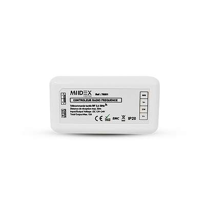 [MII76551] CONTROLEUR RADIO FREQUENCE 4 ZONES BLC CCT 12-24V DC