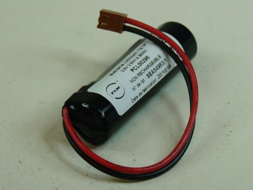[ENIPCL00296] Pack(s) Batterie lithium 1x AA LS14500 1S1P F100 3.6V 2.6Ah JAE