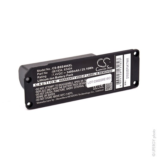 [ENIAML9155] Batterie(s) Batterie enceinte bluetooth 7.4V 3400mAh