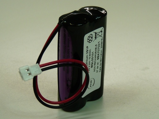 [ENIMGL00101] Pack(s) Batterie lithium 2x AA SL760 2S1P ST1 7.2V 2.2Ah JST
