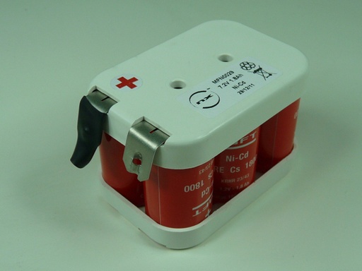 [ENIMFN0029] Batterie(s) Batterie Nicd 6 VRECs1800 SC 7.2V 1.8Ah