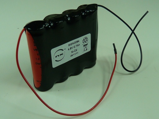 [ENIMGN0084] Pack(s) Batterie Nicd 4x AA VRE 4S1P ST1 4.8V 700mAh F150
