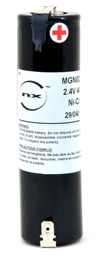 [ENIMGN0225] Pack(s) Batterie Nicd 2x D 2S1P SAFT ST4 2.4V 4.2Ah Fast