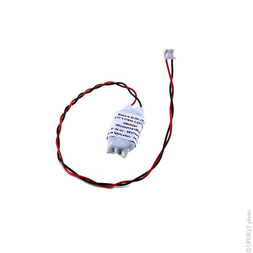 [ENIMBH0062] Pack(s) Batterie Nimh 2x V15H 2S1P ST1 2.4V 18mAh Molex