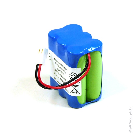 [ENIMGH00742] Pack(s) Batterie Nimh 6x AA 6S1P ST2 F75 7.2V 2Ah Molex