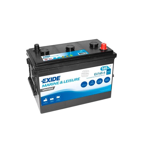 [ENIBPA7071] Batterie(s) Batterie bateau EXIDE Vintage EU165-6 6V 165Ah