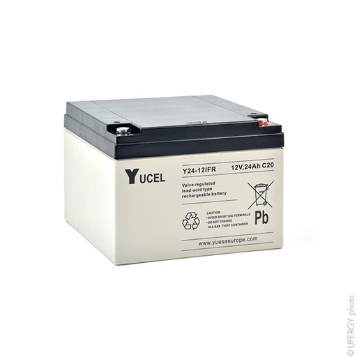 [ENIAMP9240] Batterie(s) Batterie plomb AGM YUCEL Y24-12IFR 12V 24Ah M5-F