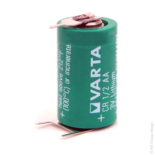 [ENIPCL00232] Pile(s) Pile lithium CR1/2AA PCB 3V 0.95Ah 3PF