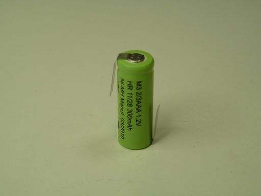 [ENIACH0024] Accumulateur(s) Accus Nimh industriels 2/3AAA 1.2V 300mAh HBL
