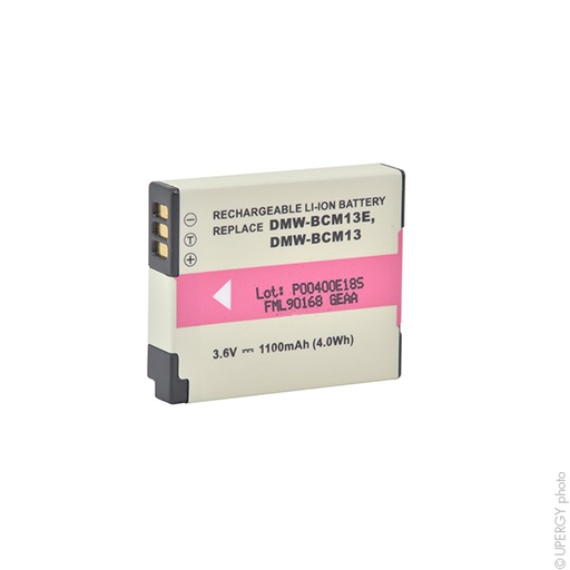 [ENIFML90168] Blister(s) x 1 Batterie appareil photo - caméra 3.6V 1100mAh