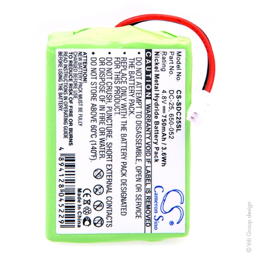 [ENIMGH9008] Pack(s) Batterie collier pour chien 4.8V 750mAh