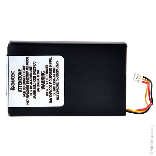 [ENIAML0637] Accumulateur(s) Batterie télécommande de grue Autec 3.7V 1300mAh