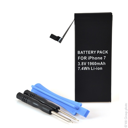 [ENIGML901220] Blister(s) x 1 Batterie téléphone portable pour iPhone 7 3.8V 1960mAh