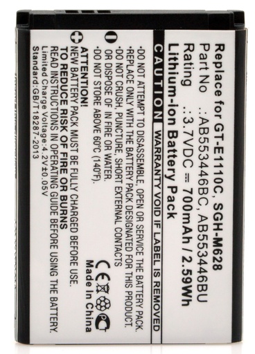 [ENIGML90324] Blister(s) x 1 Batterie téléphone portable pour Samsung 3.7V 700mAh