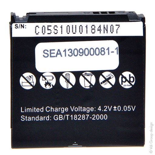 [ENIGML90473] Blister(s) x 1 Batterie téléphone portable pour Samsung 3.7V 850mAh