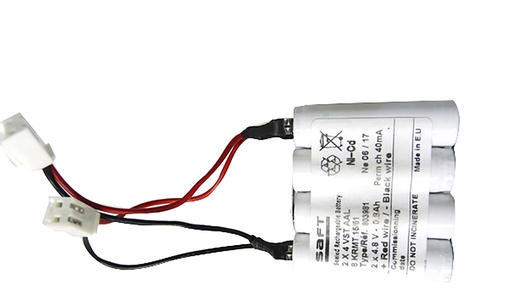 [ENIMGN7492] Pack(s) Batterie eclairage secours 2 x 4.8V VST AAL 4.8V 0.9Ah
