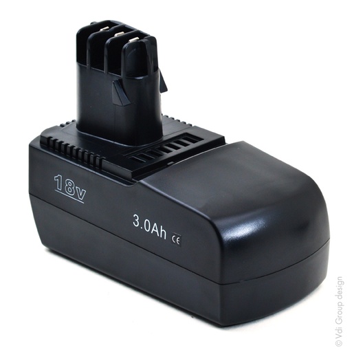 [ENIAMH9035] Batterie(s) Batterie outillage électroportatif compatible Metabo 18V 3Ah