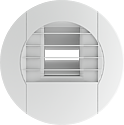 [UNV850196] Bouche hygroréglable salle de bains 10-40 D125 mm