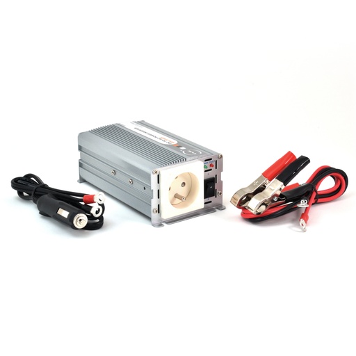 [ENICEP1H91] Unité(s) Convertisseur DC/AC 12/230V 300W quasi-sinusoïdal - Sortie pinces croco