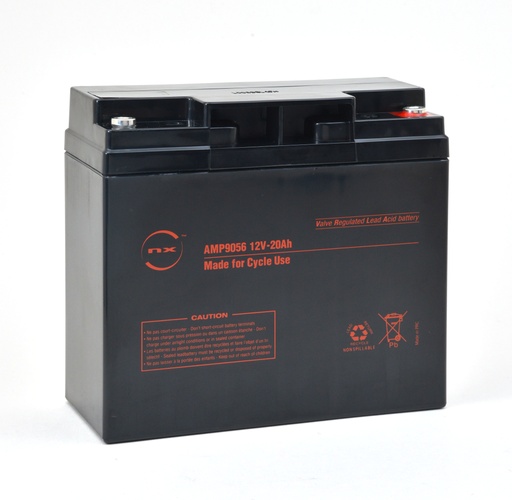 [ENIAMP9056] Batterie(s) Batterie plomb AGM NX 20-12 Cyclic 12V 20Ah M5-F
