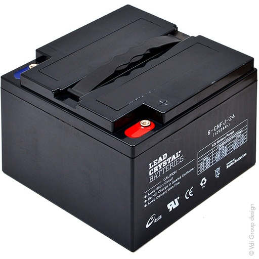 [ENIAMC9004] Batterie(s) Batterie lead crystal 6-CNFJ-24 12V 24Ah M5-F