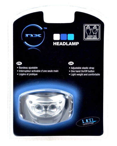[ENIEZX9006] Blister(s) x 1 Lampe frontale NX 3 LED